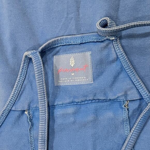 Free People Hot Shot Onesie in Blue - Picture 4 of 7